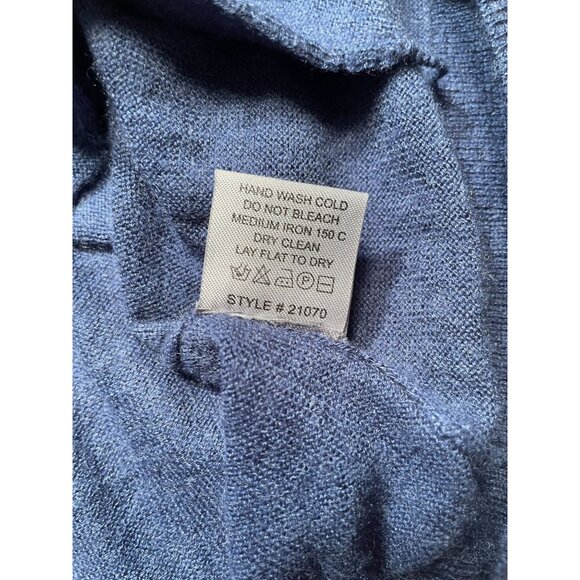 360 Cashmere Womens Cardigan Sweater S Academia Office Lagenlook Corpcore *tear* - Picture 8 of 10